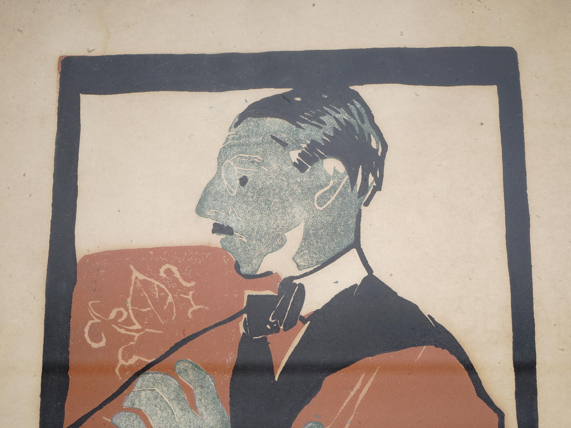 LITHOGRAPH OF STRAVINSKY AFTER PICASSO BY MARY SCHNEIDER PIC-2